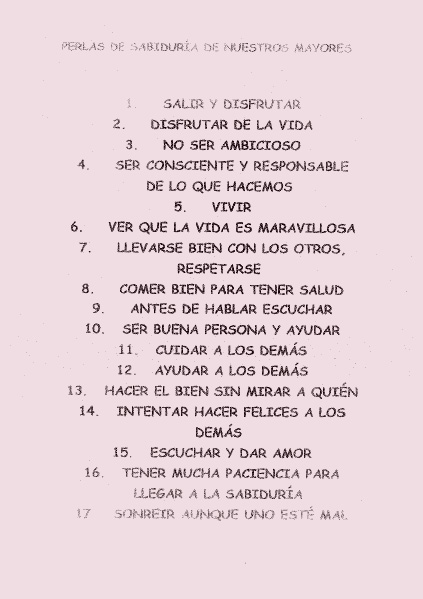 Perlas de la Sabiduría ~ FUNDOMAR